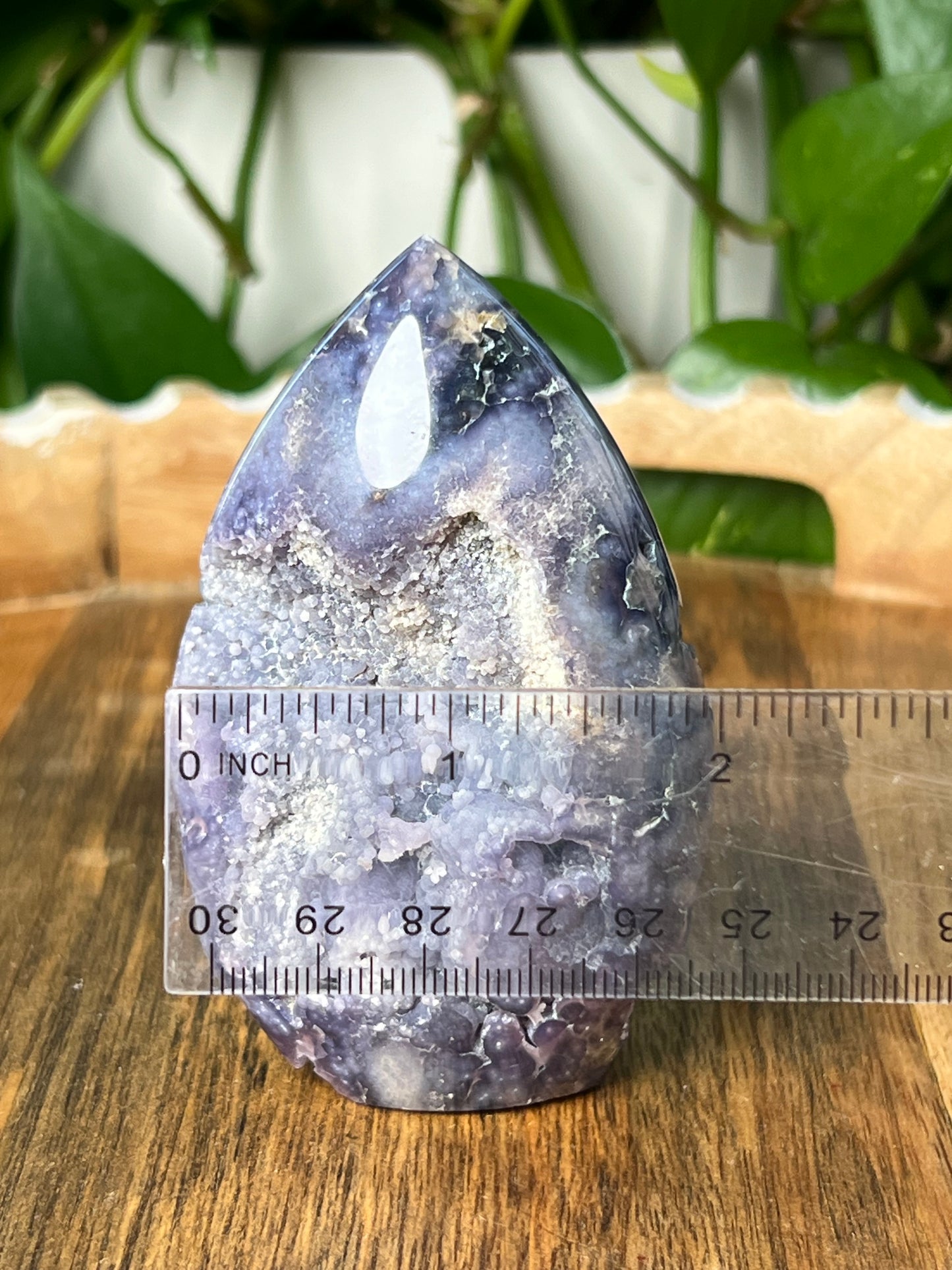 Grape Agate Flame