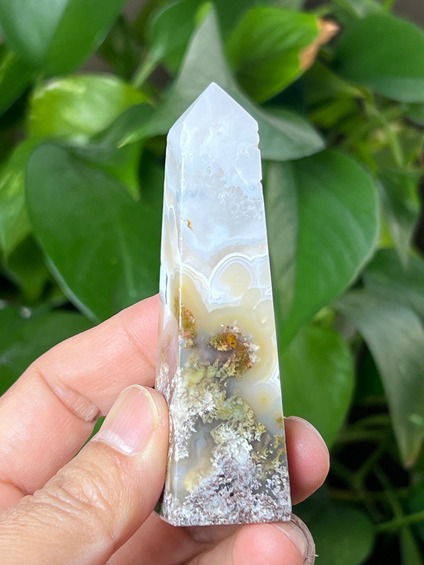 Scenic Moss Agate Tower