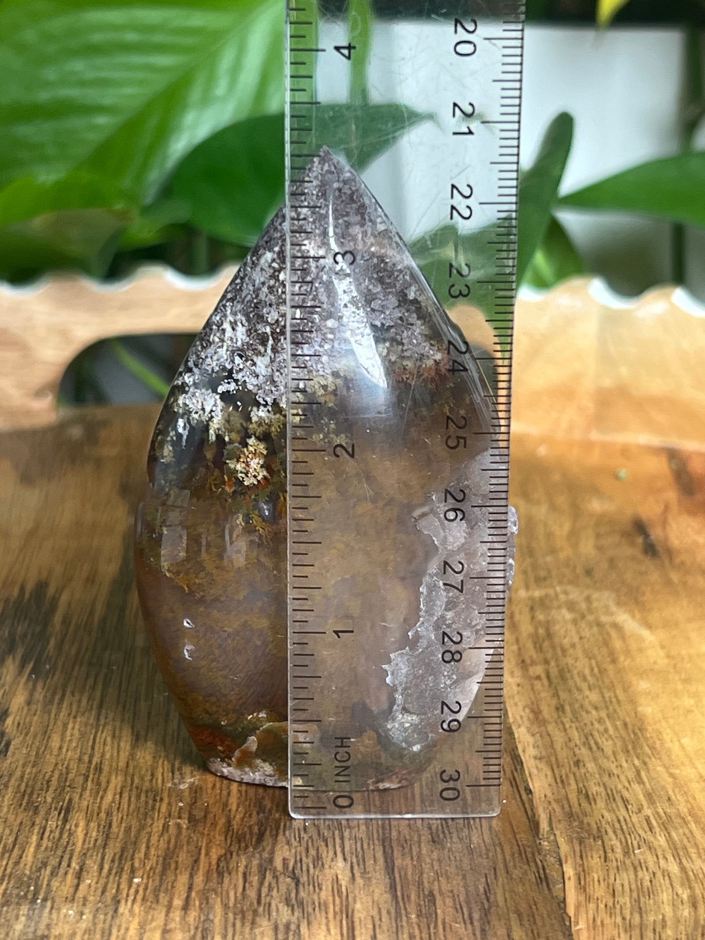 Scenic Moss Agate Flame BL