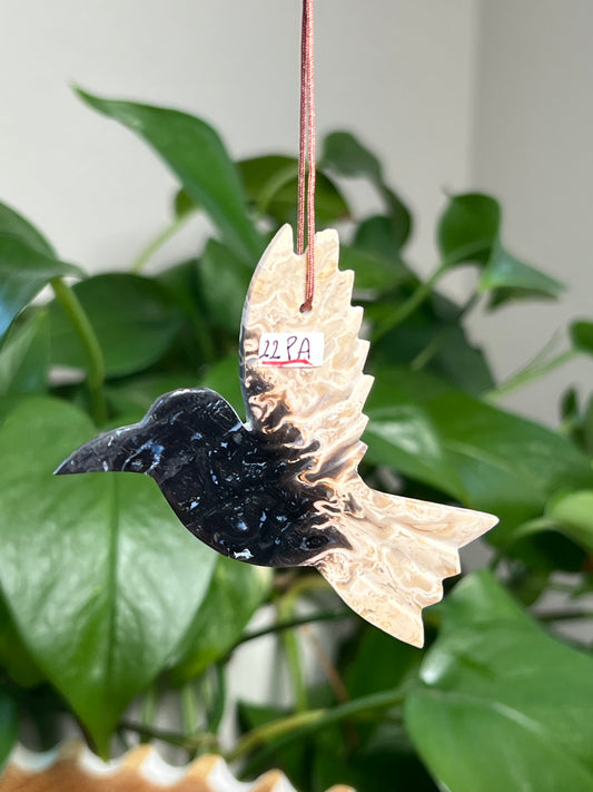 Palm Root Hummingbird Ornaments