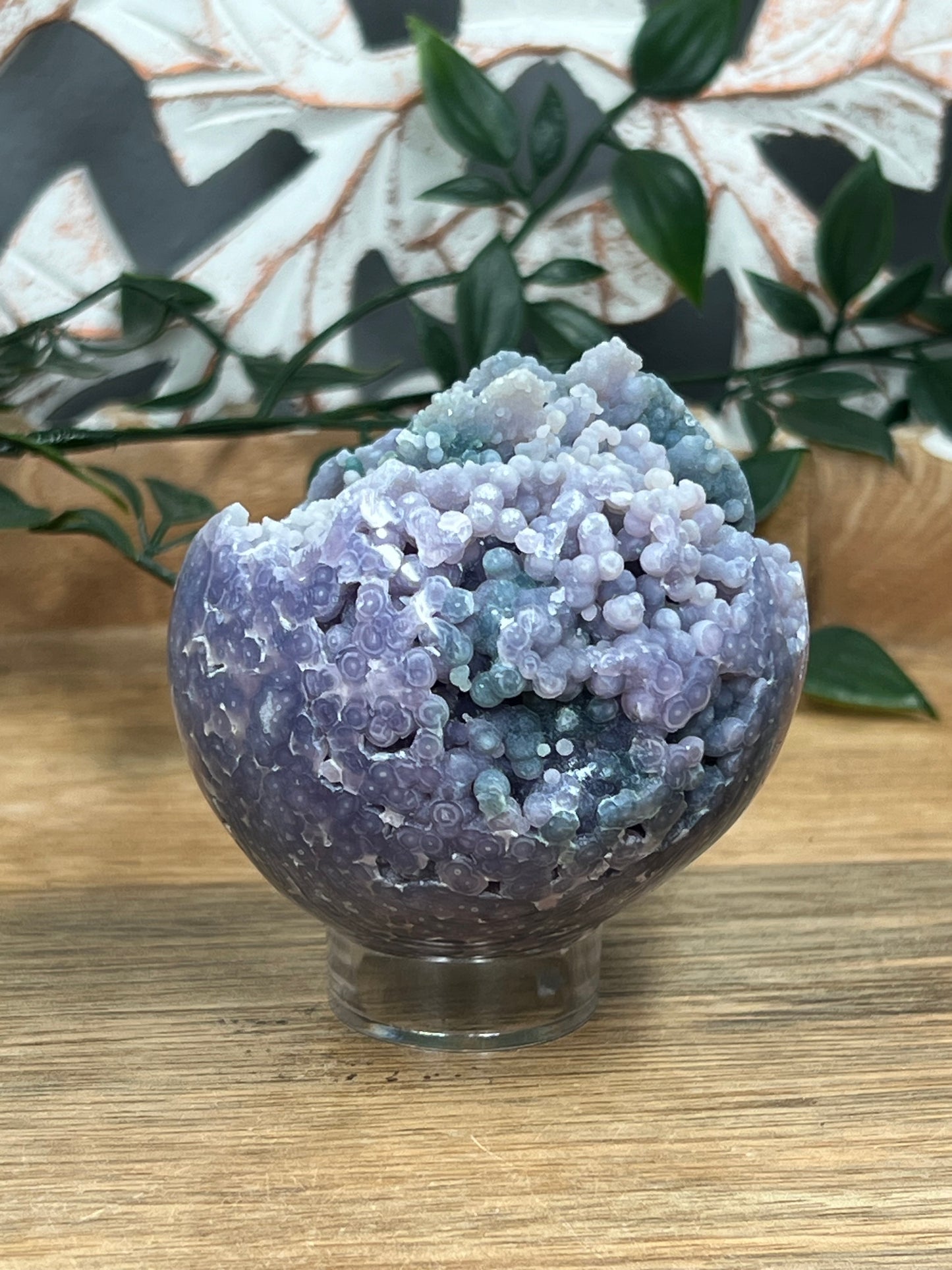 Grape Agate Sphere