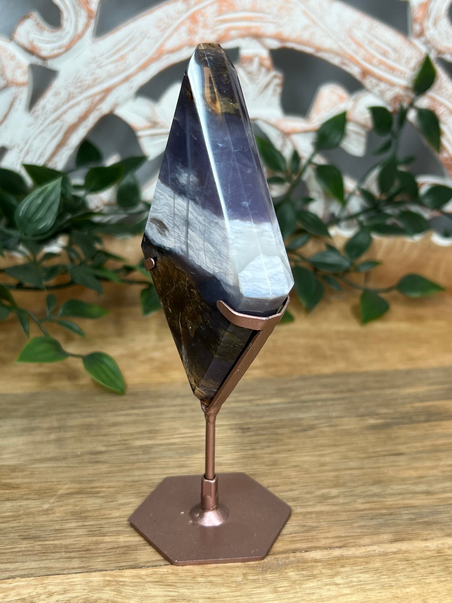 Purple Chalcedony Diamond