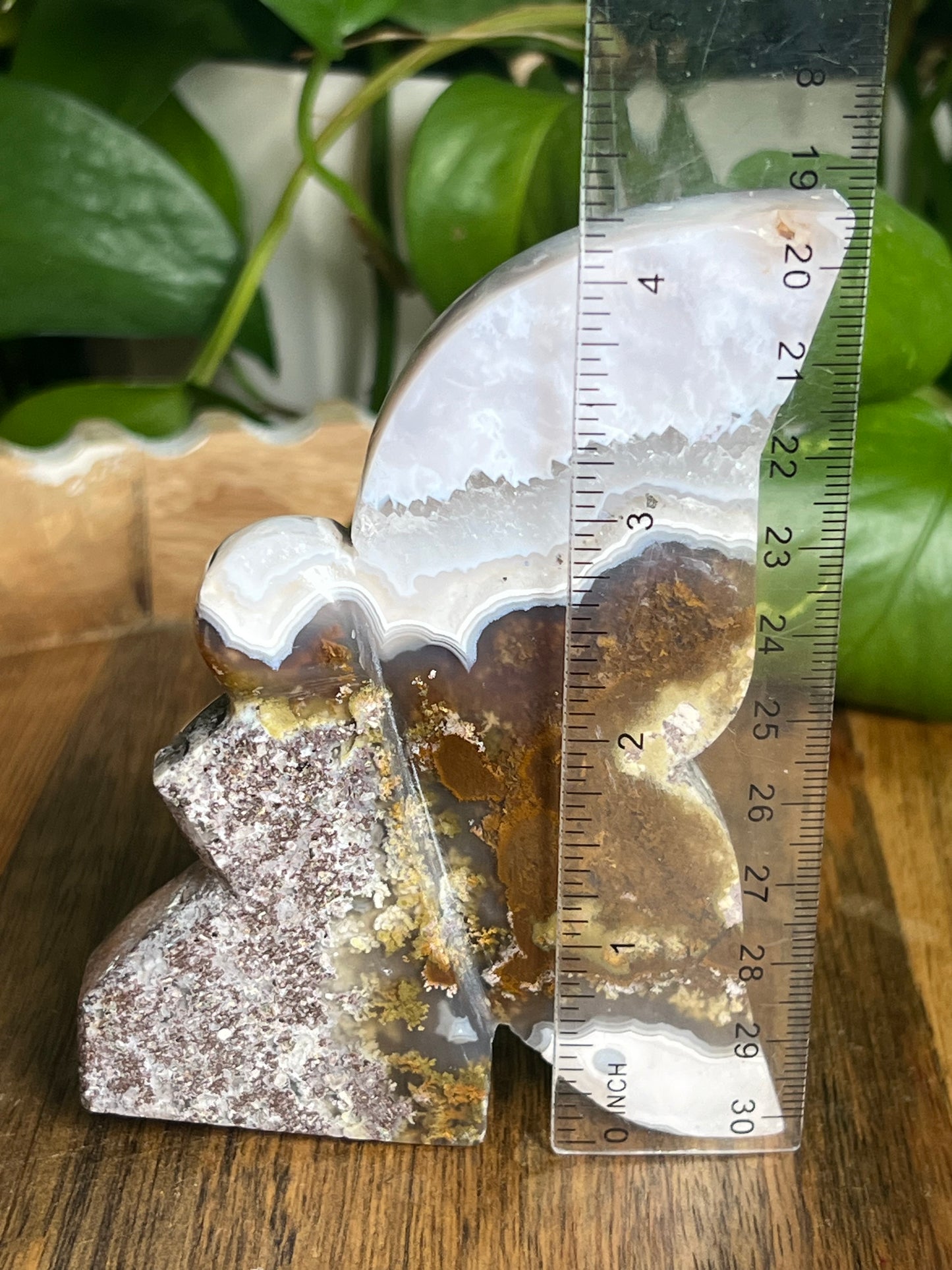 Scenic Moss Agate Fairy