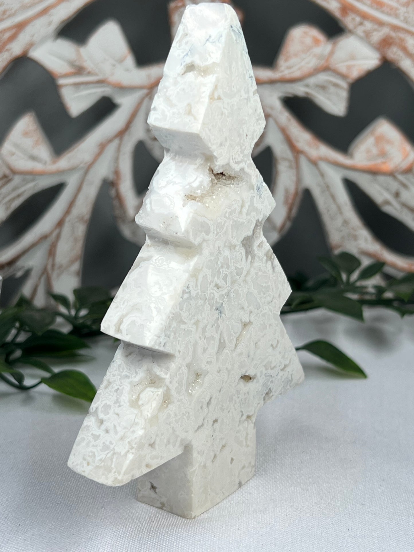 White Plume Agate Tree