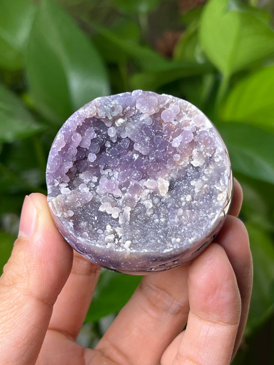 Grape Agate Sphere