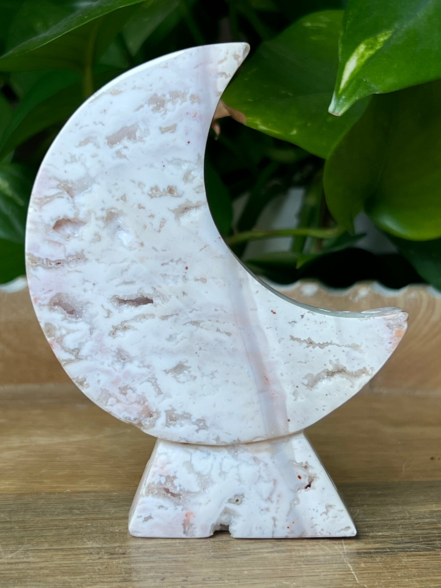 Pink Carnelian Moon