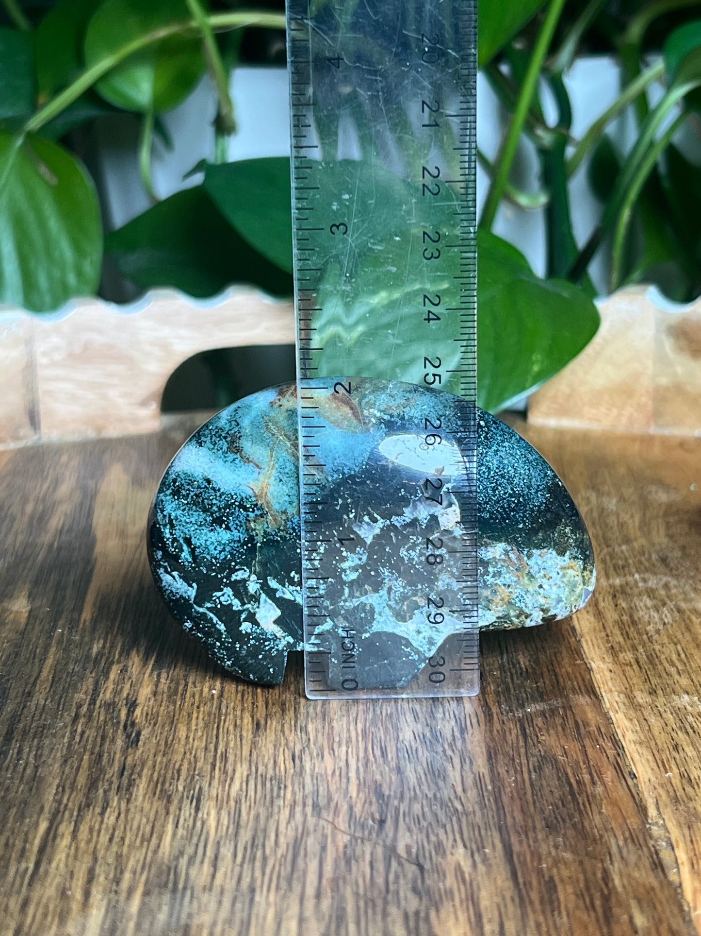 Blue Green Jasper Bear: KB