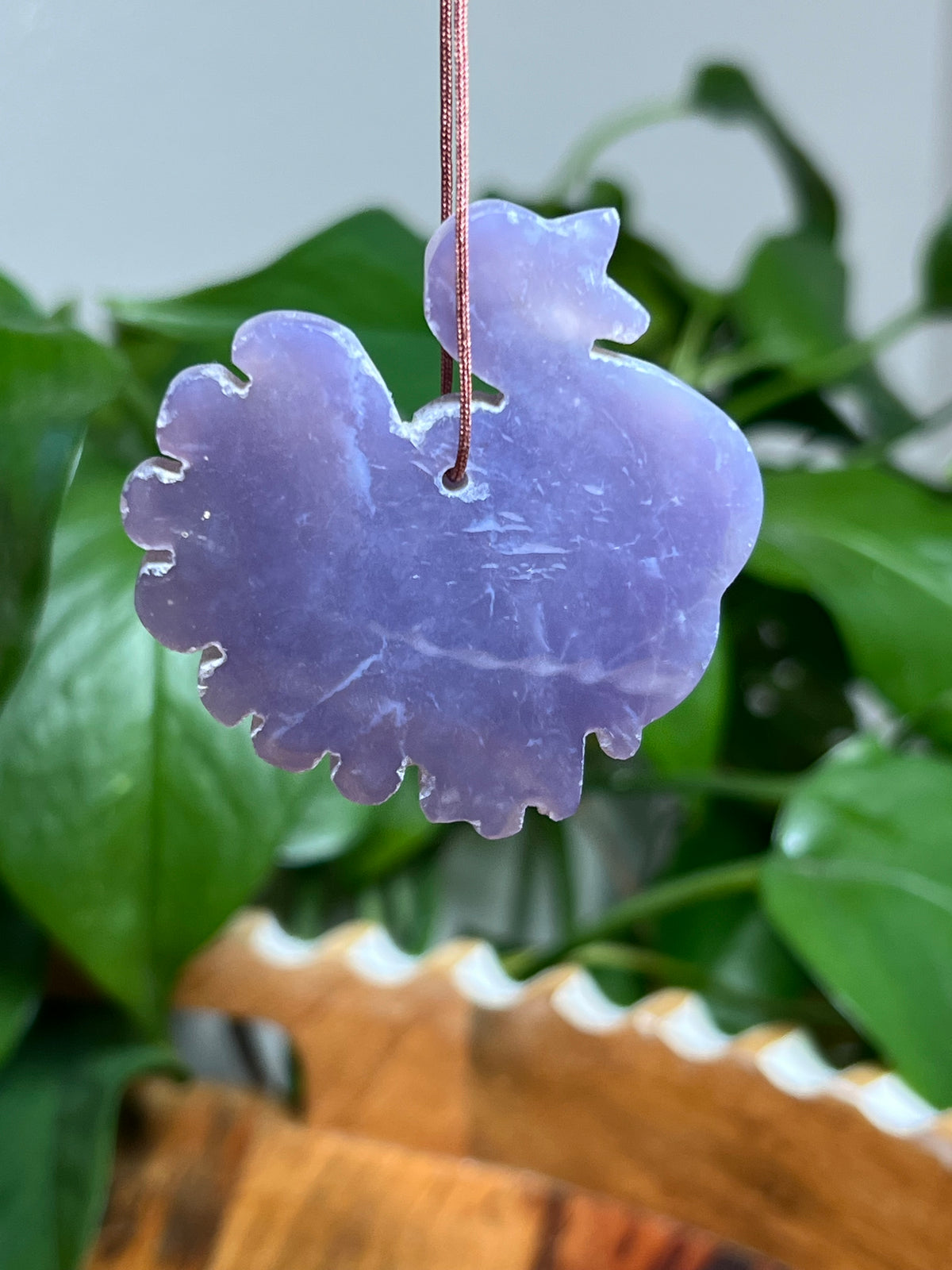 Purple Chalcedony Turkey Ornaments