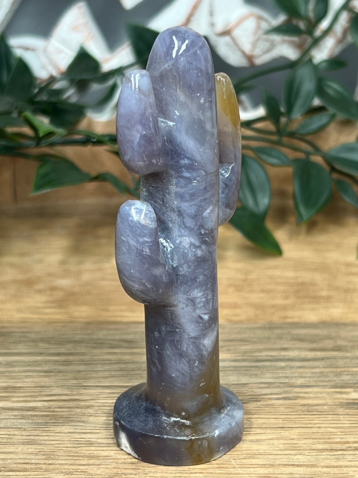 Purple Chalcedony Cactus