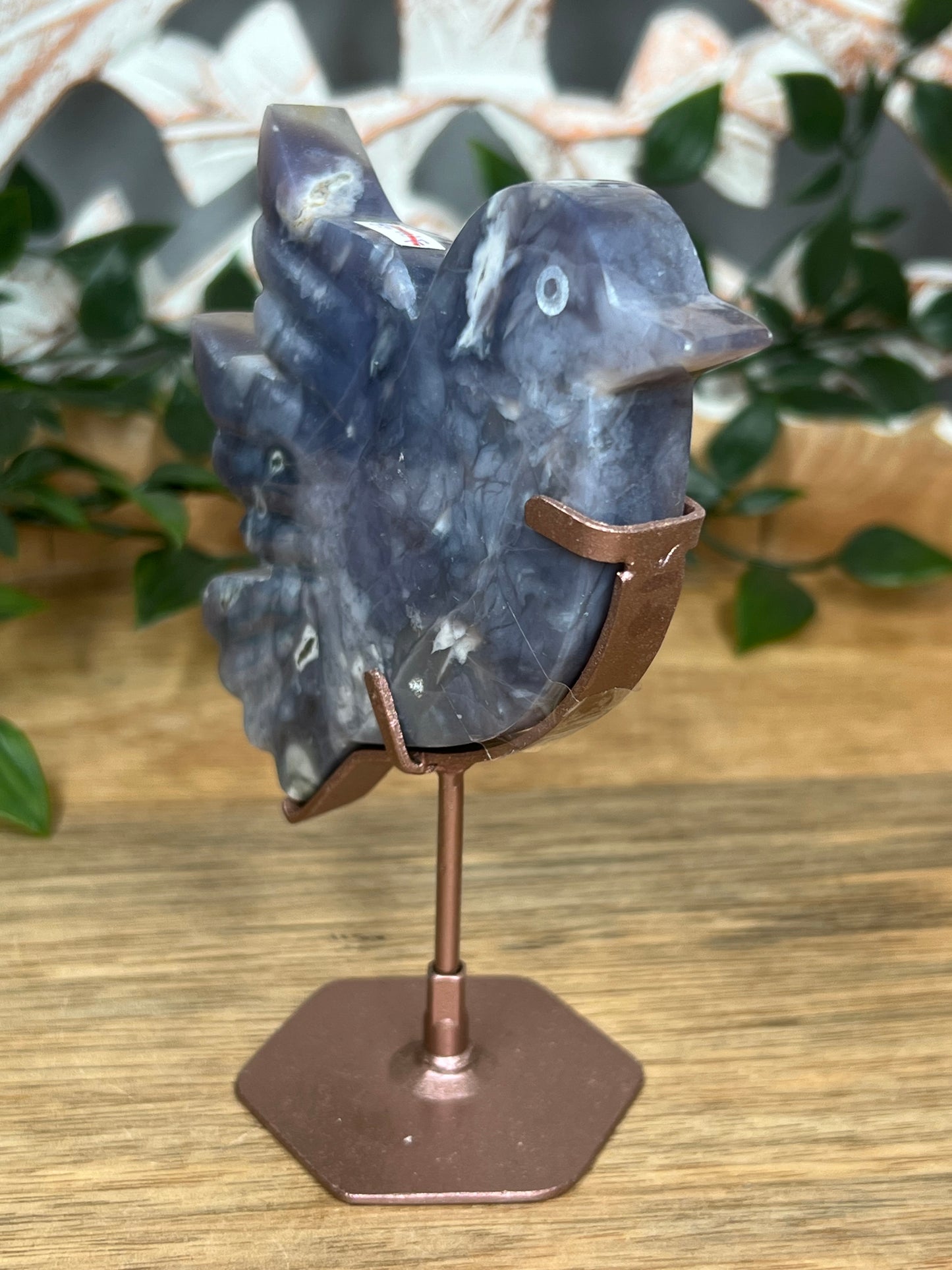 Purple Chalcedony Bird