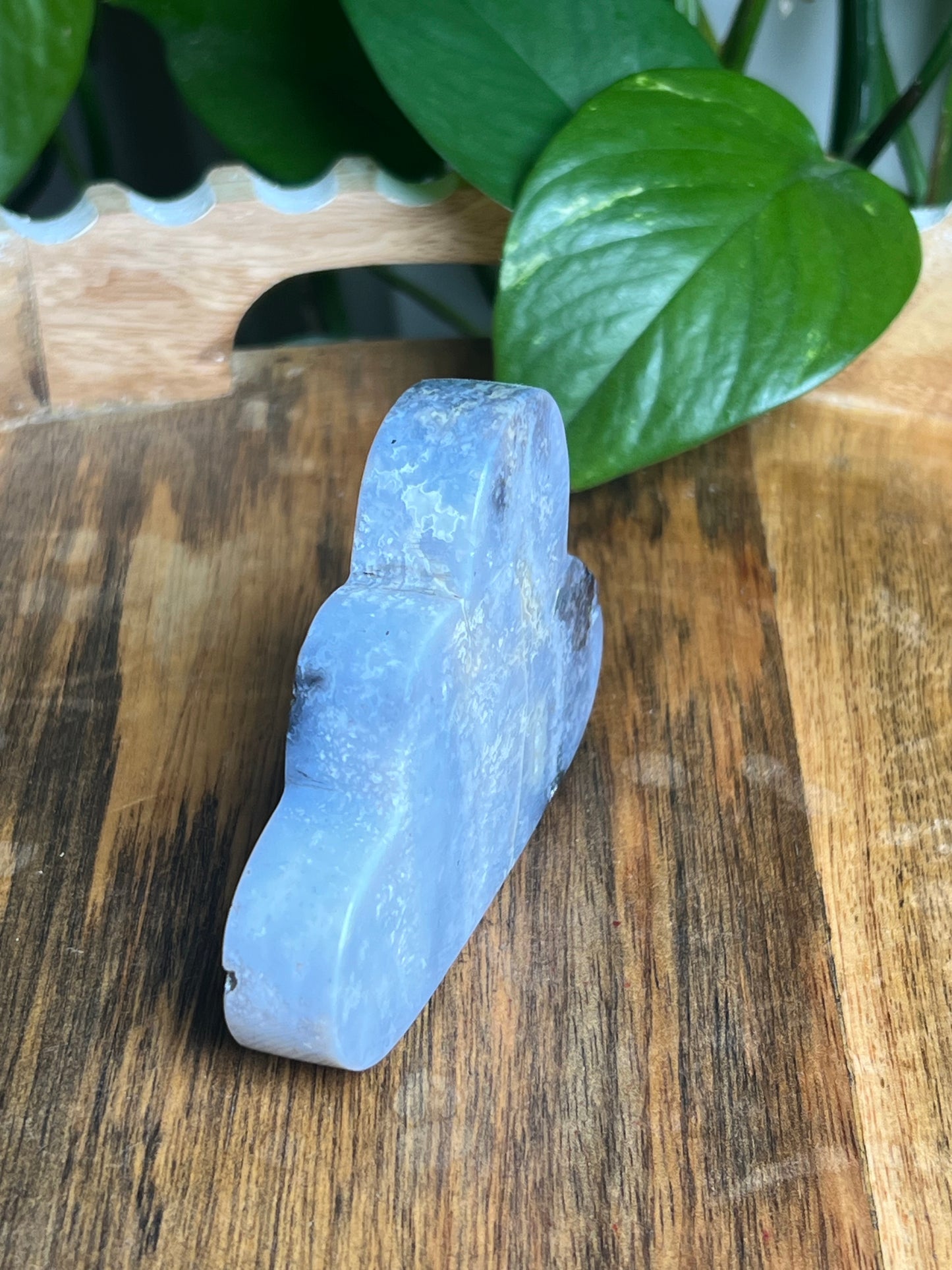 Blue Plume Agate Cloud: Mi