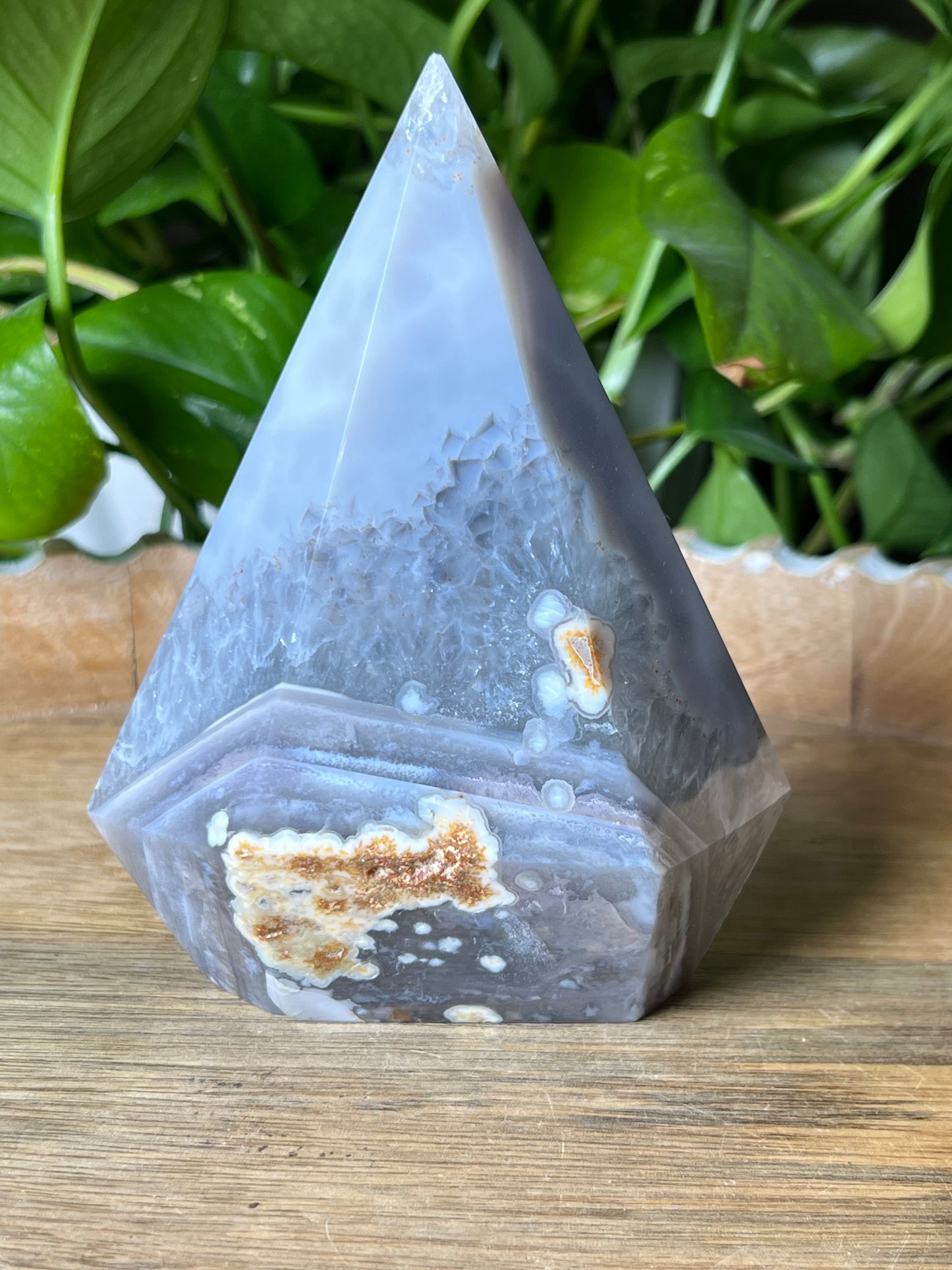 Brazilian Druzy Agate Diamond