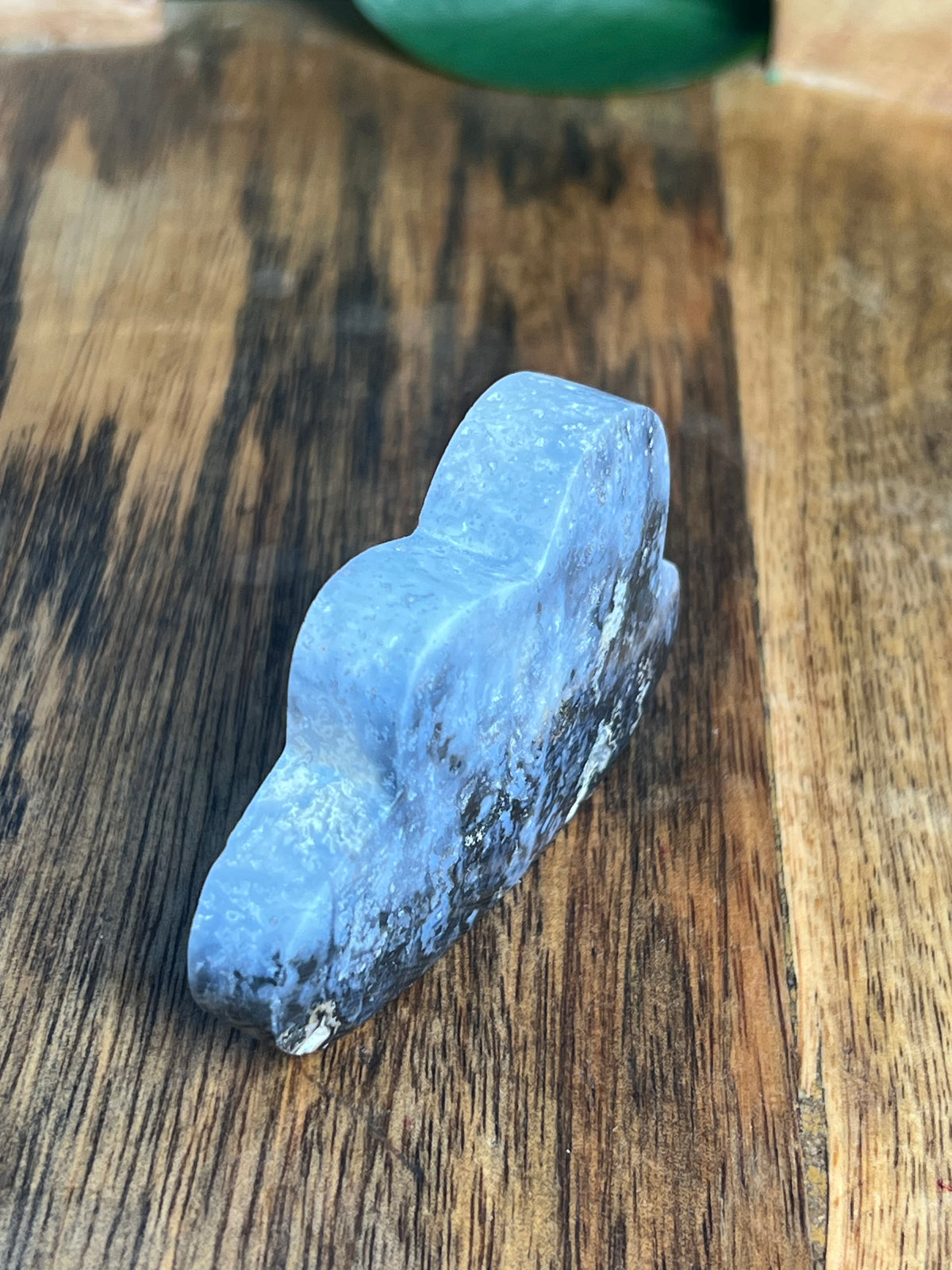 Blue Plume Agate Mini Cloud: Ti