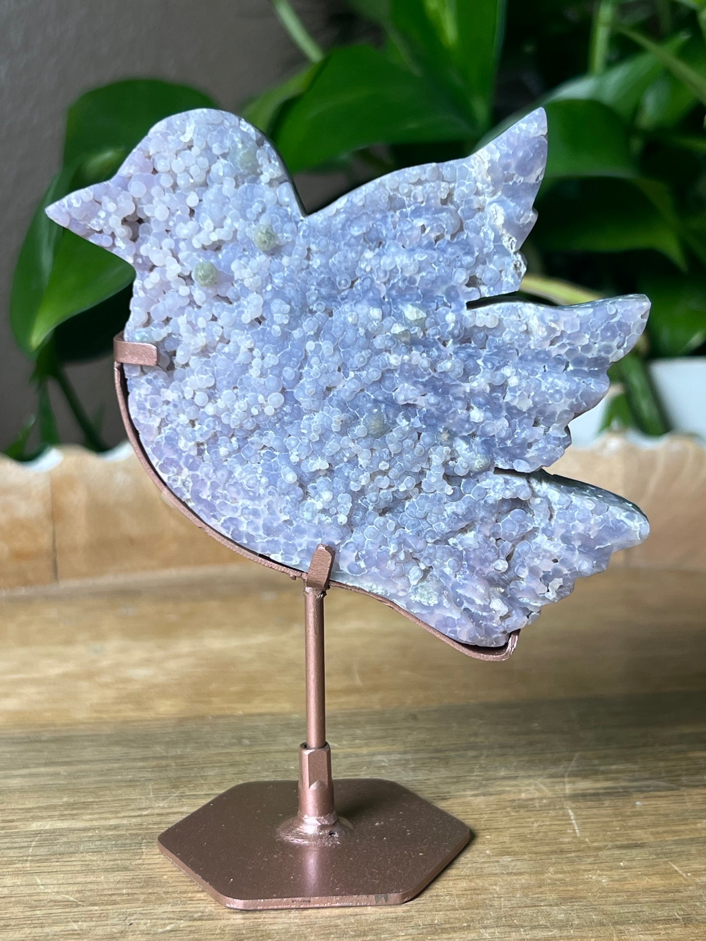 Grape Agate Bird