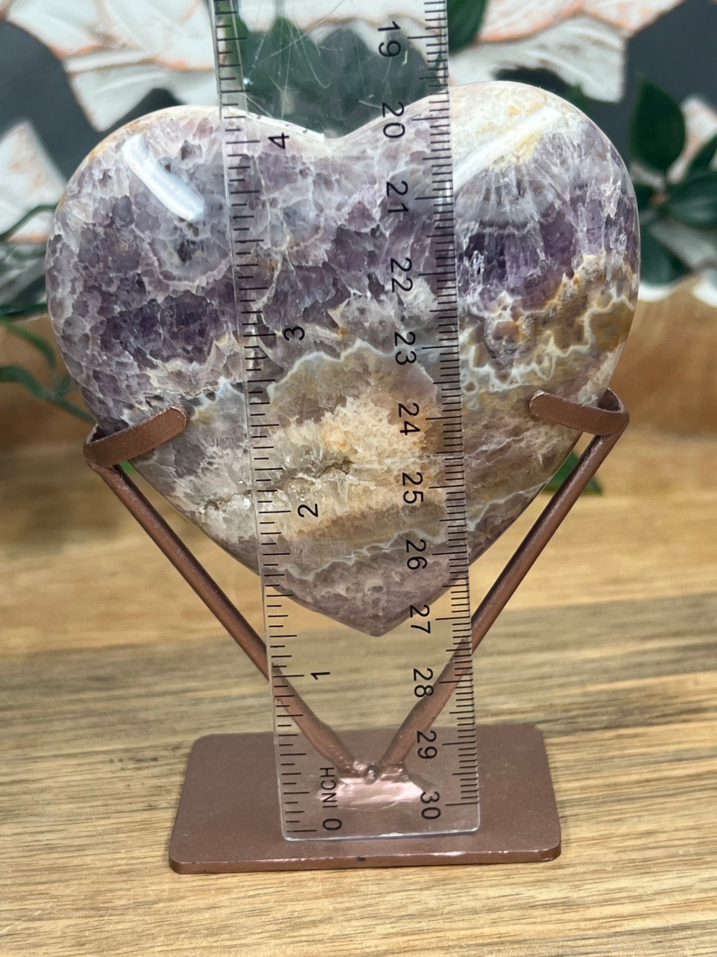 Indonesian Amethyst Heart