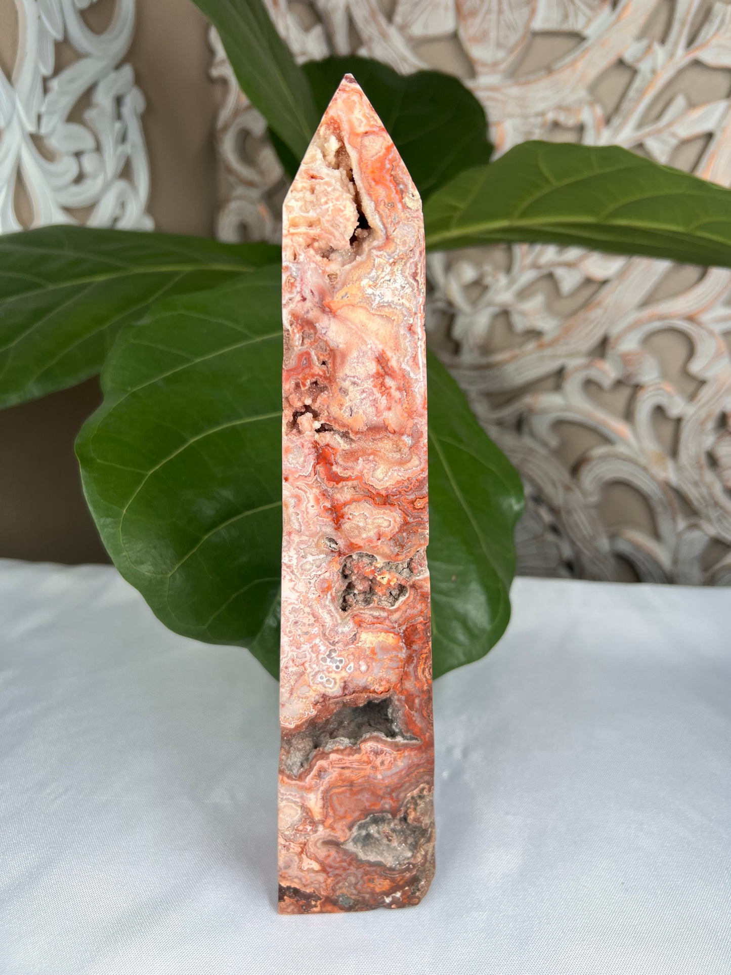 Cray Lace Agate Tower
