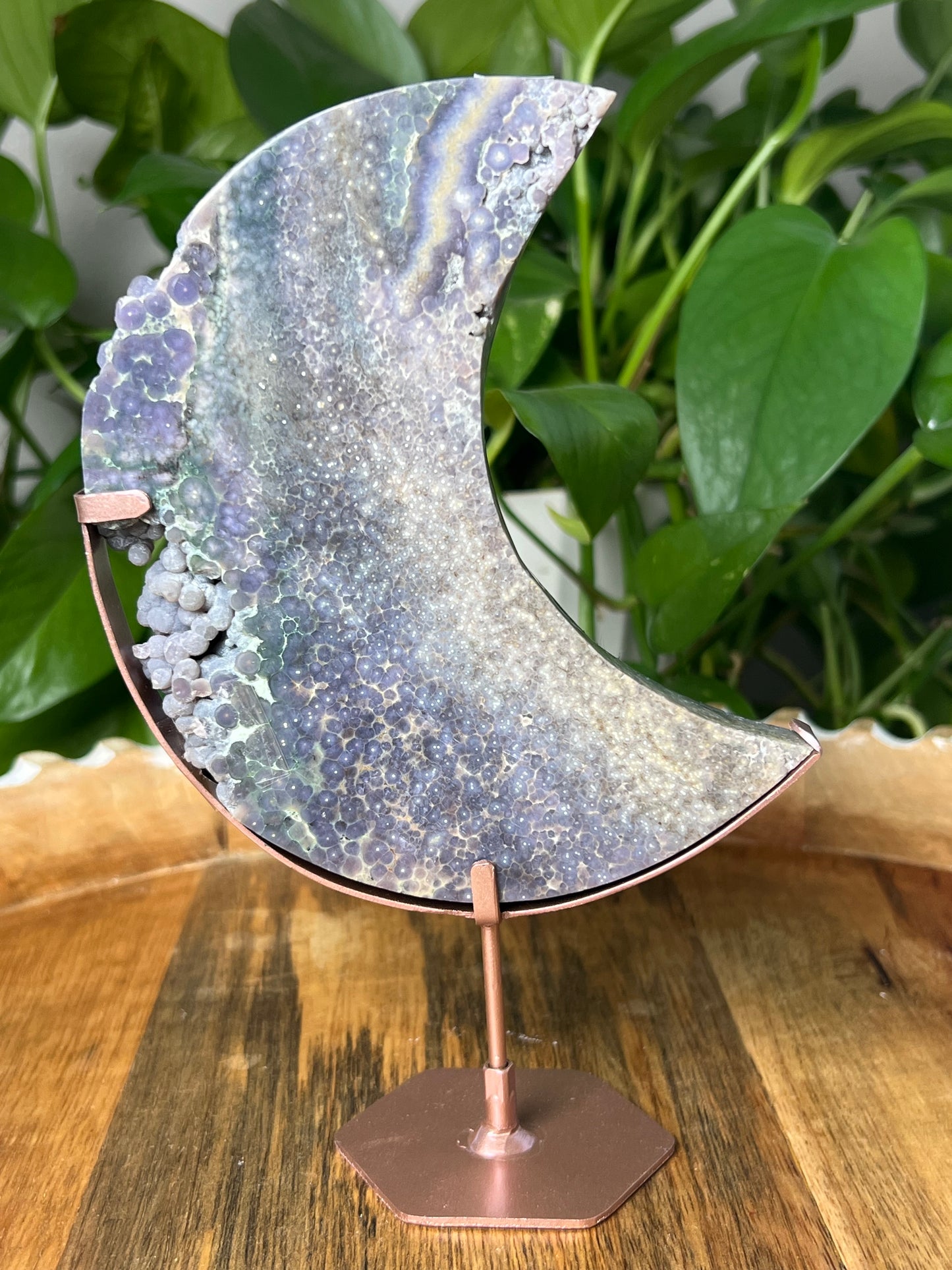 Grape Agate Moon