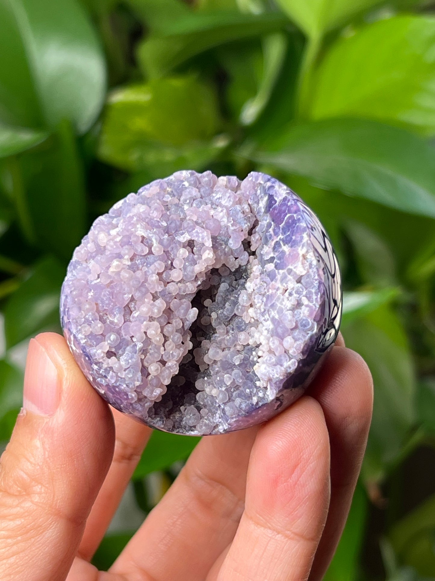 Grape Agate Sphere