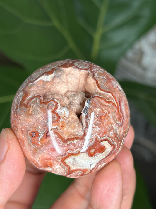Crazy Lace Agate Sphere
