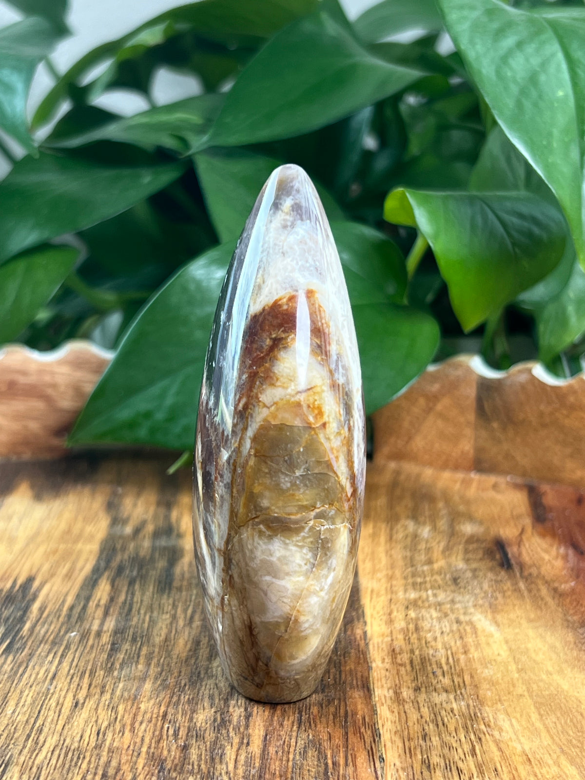Purple Chalcedony Flame: AB