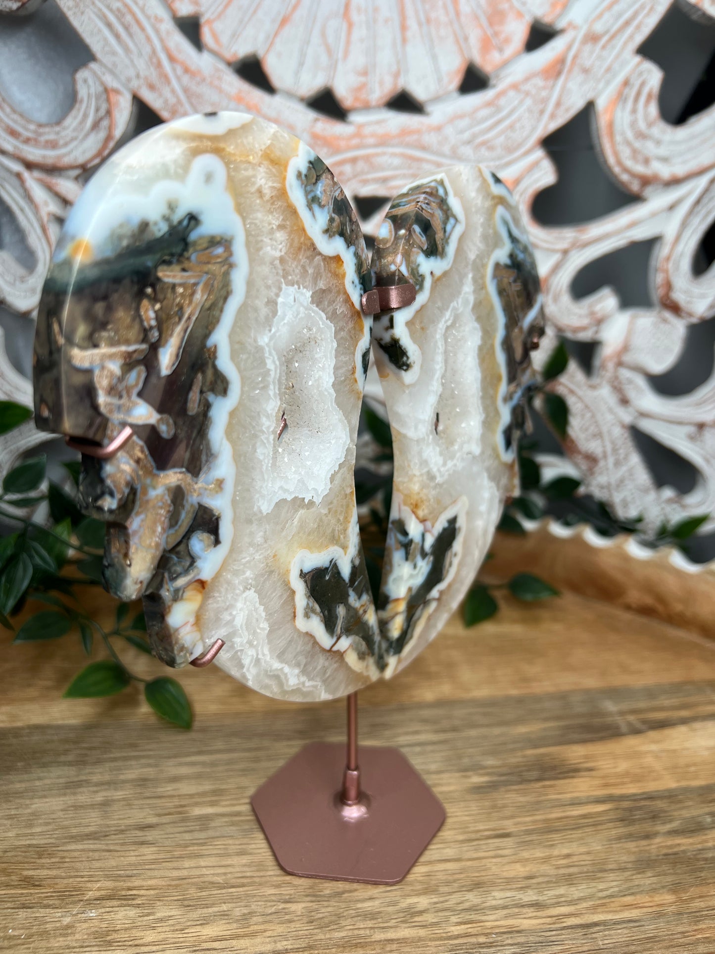 Blue Green Jasper Wings