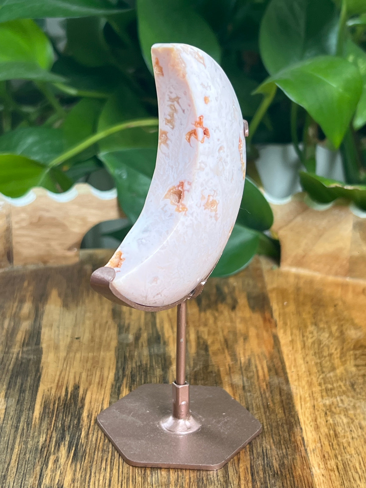 Pink Carnelian Moon: NB