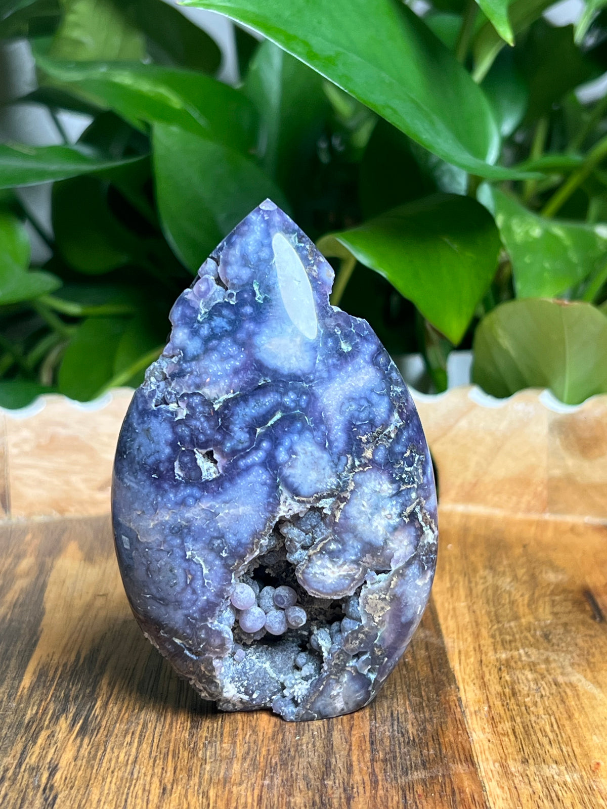Grape Agate Flame: Q