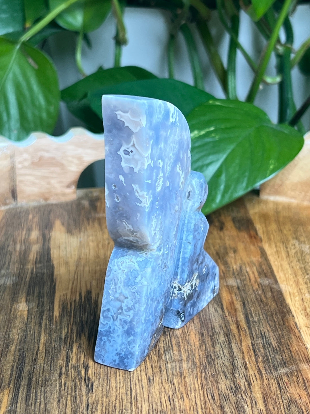 Blue Plume Agate Fairy: KS