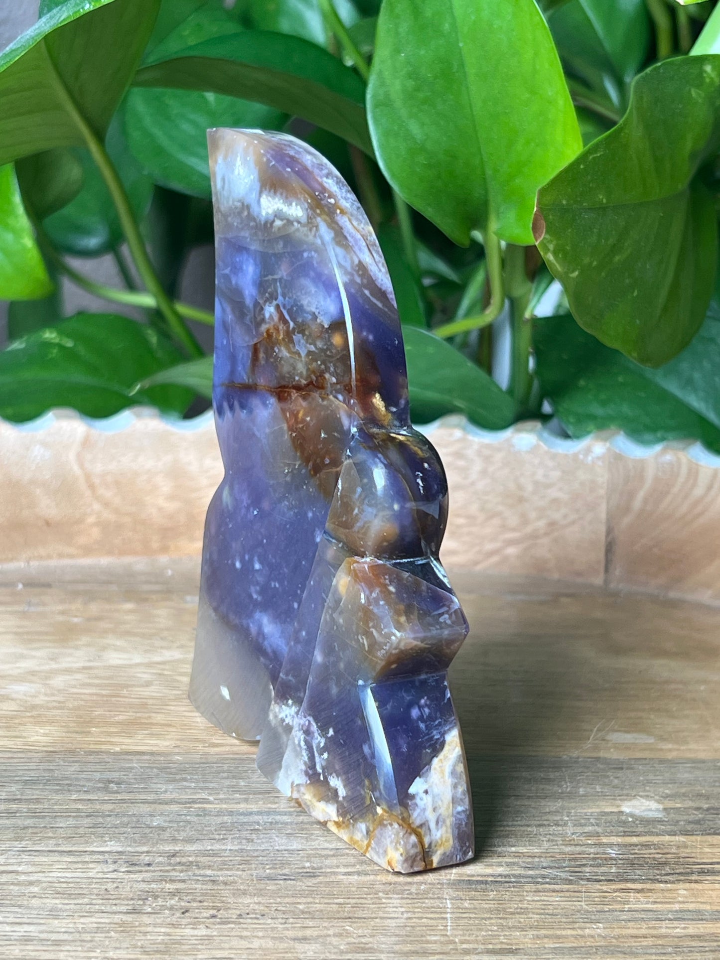 Purple Chalcedony Fairy