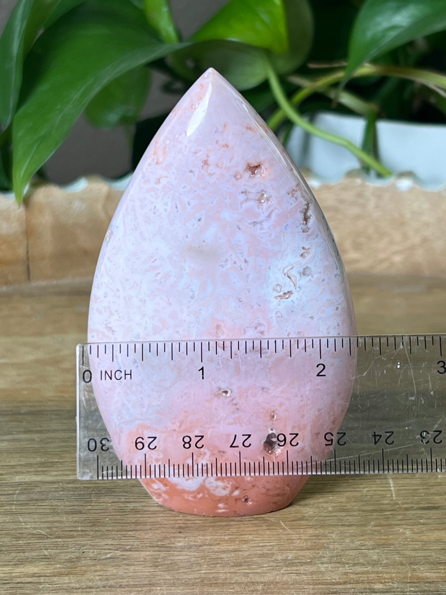 Pink Carnelian Flame
