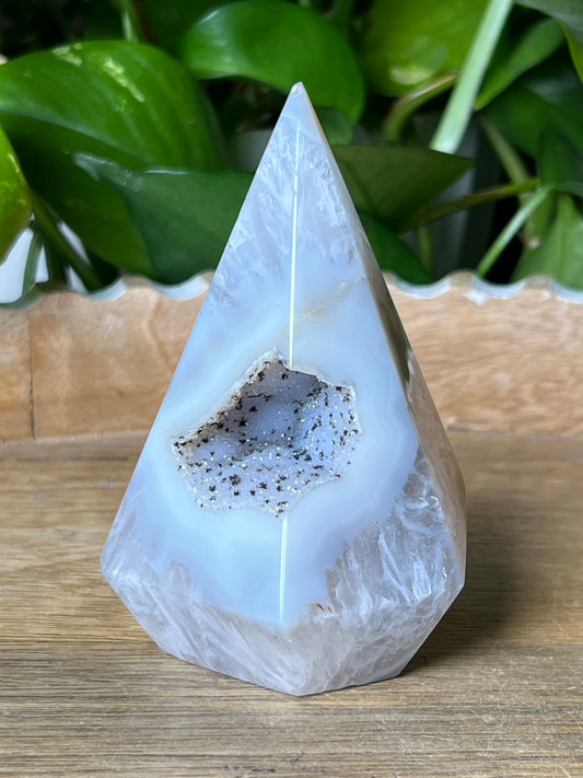 Brazilian Druzy Agate Diamond