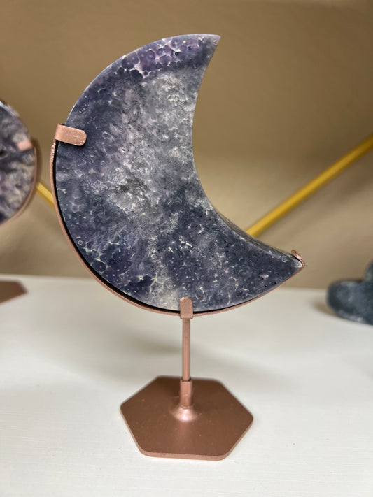 Grape Agate Moon