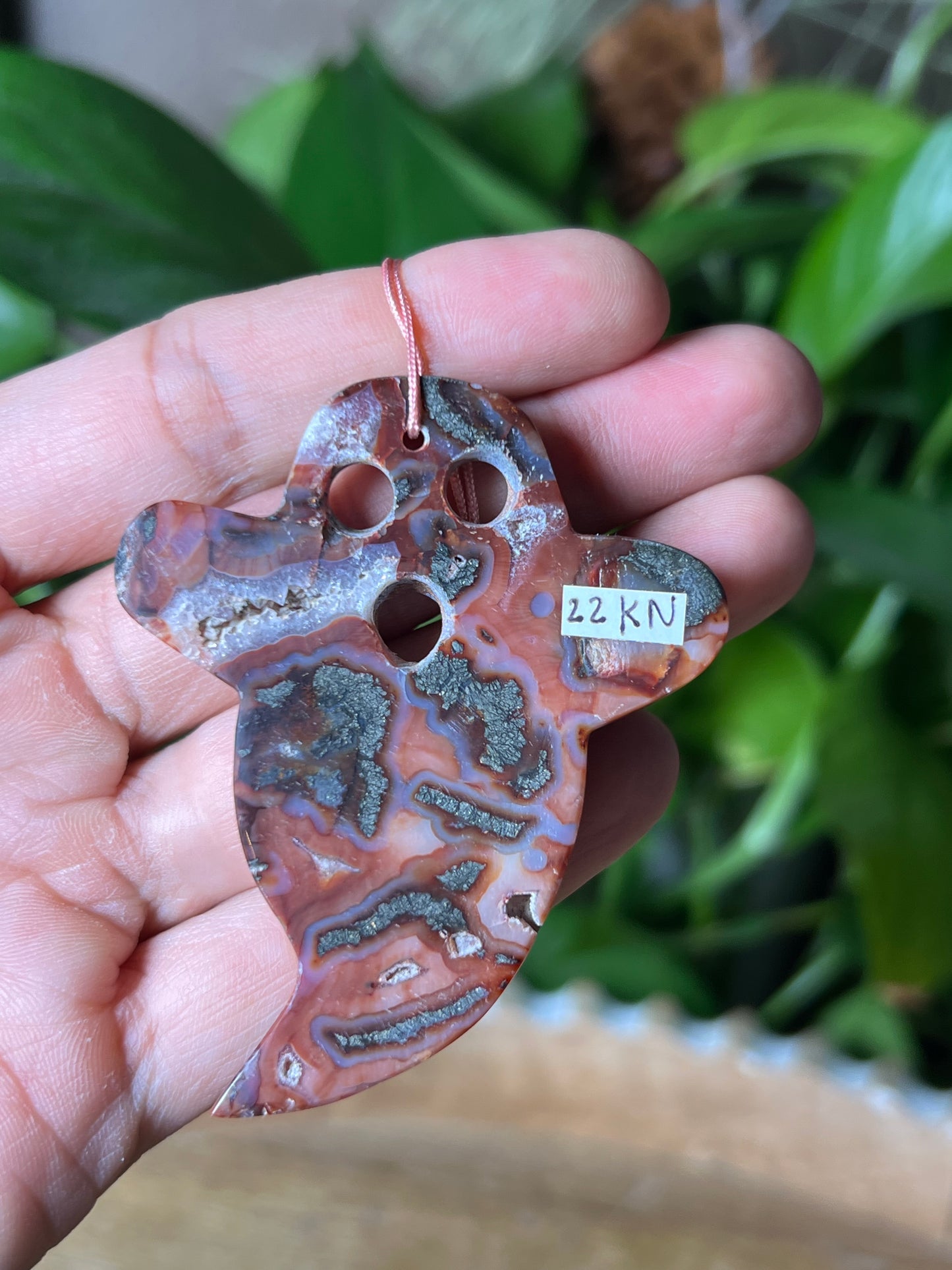 Marcasite Ghost Ornament