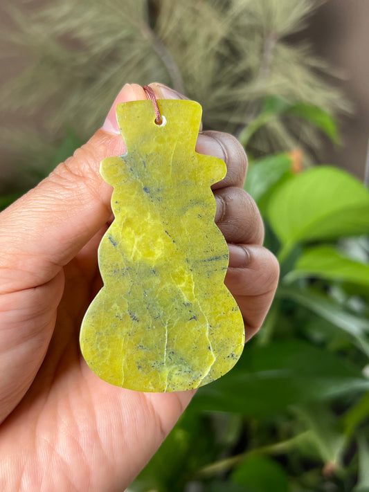 Idocrase Snowman ornament