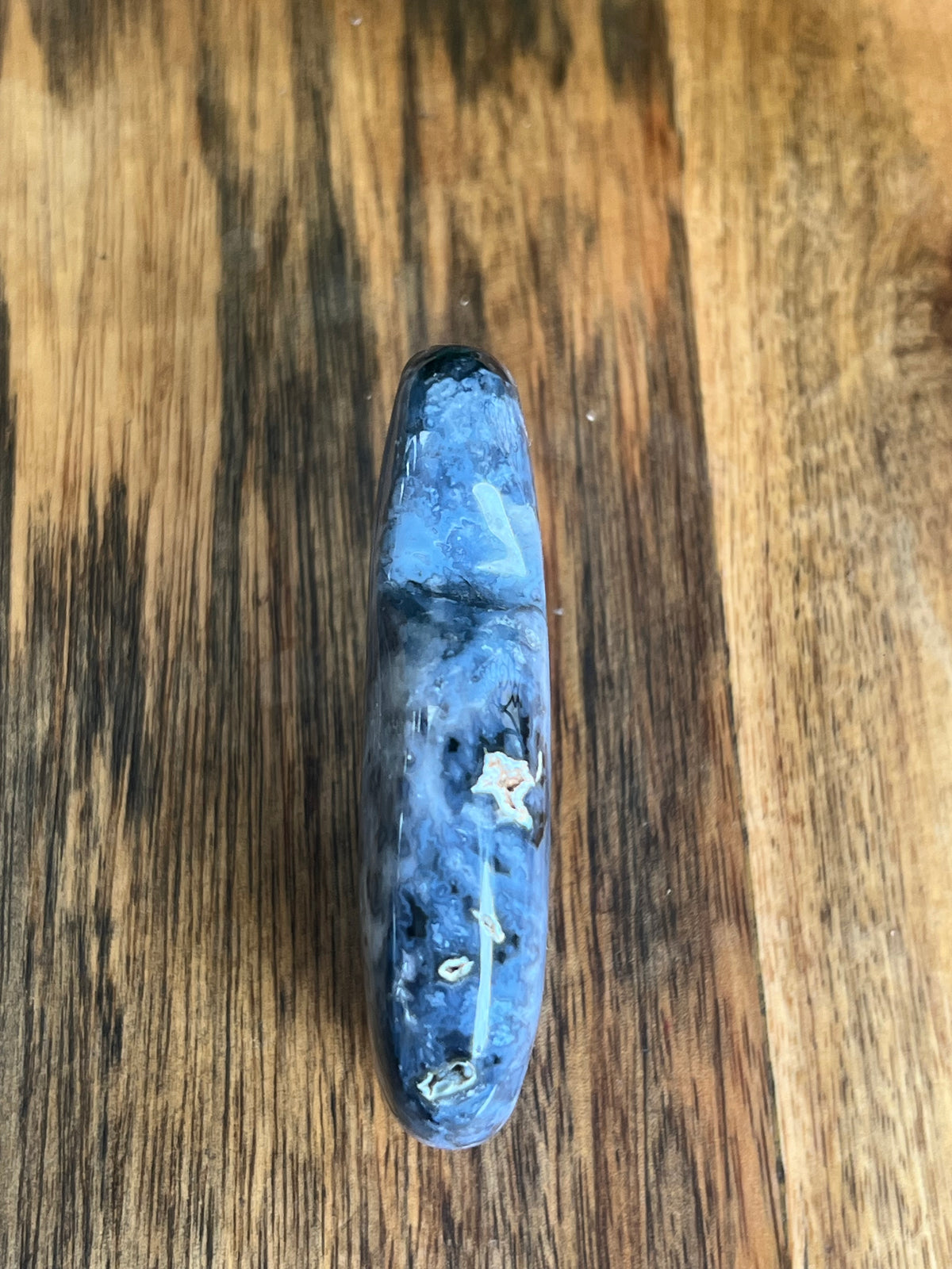 Blue Plume Agate Buffalo: PB