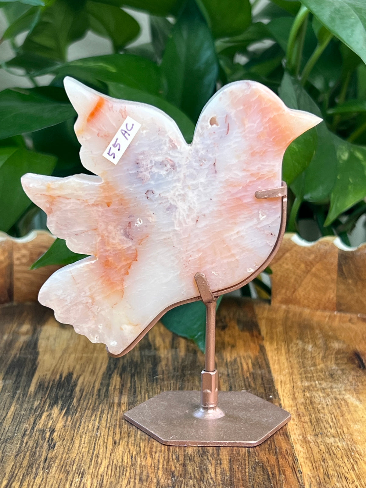 Pink Carnelian Bird: AC