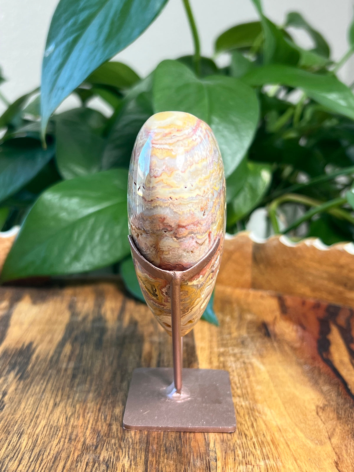Crazy Lace Agate Heart: NP