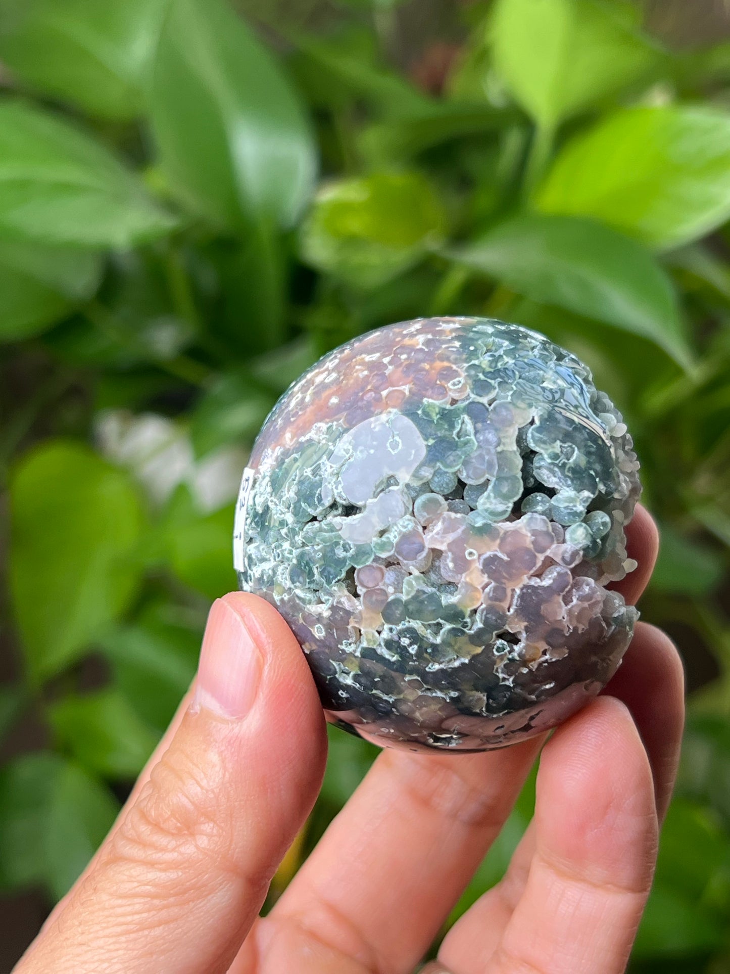 Grape Agate Sphere