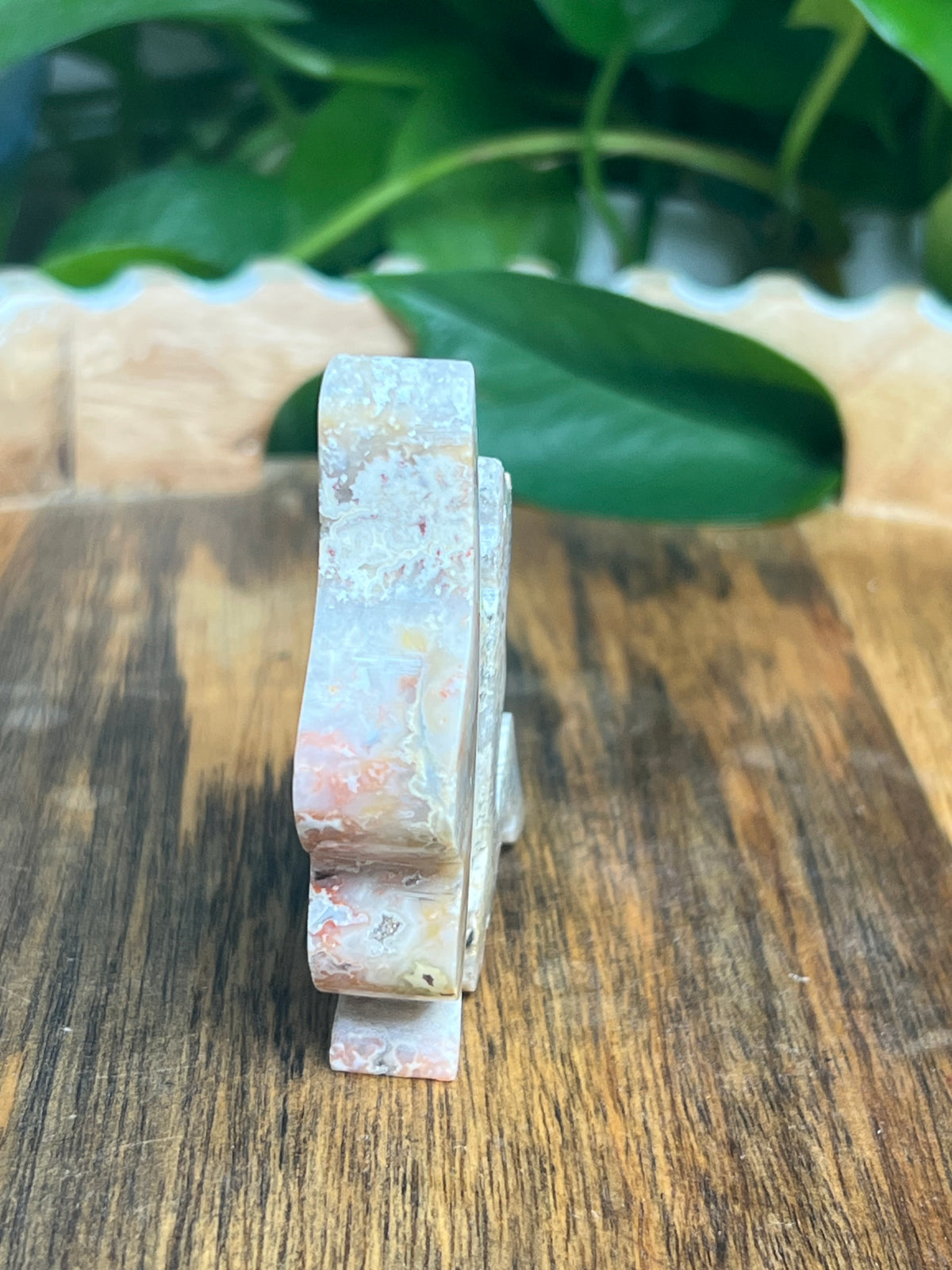 Sumatra Plume Agate Pixie Fairy: D
