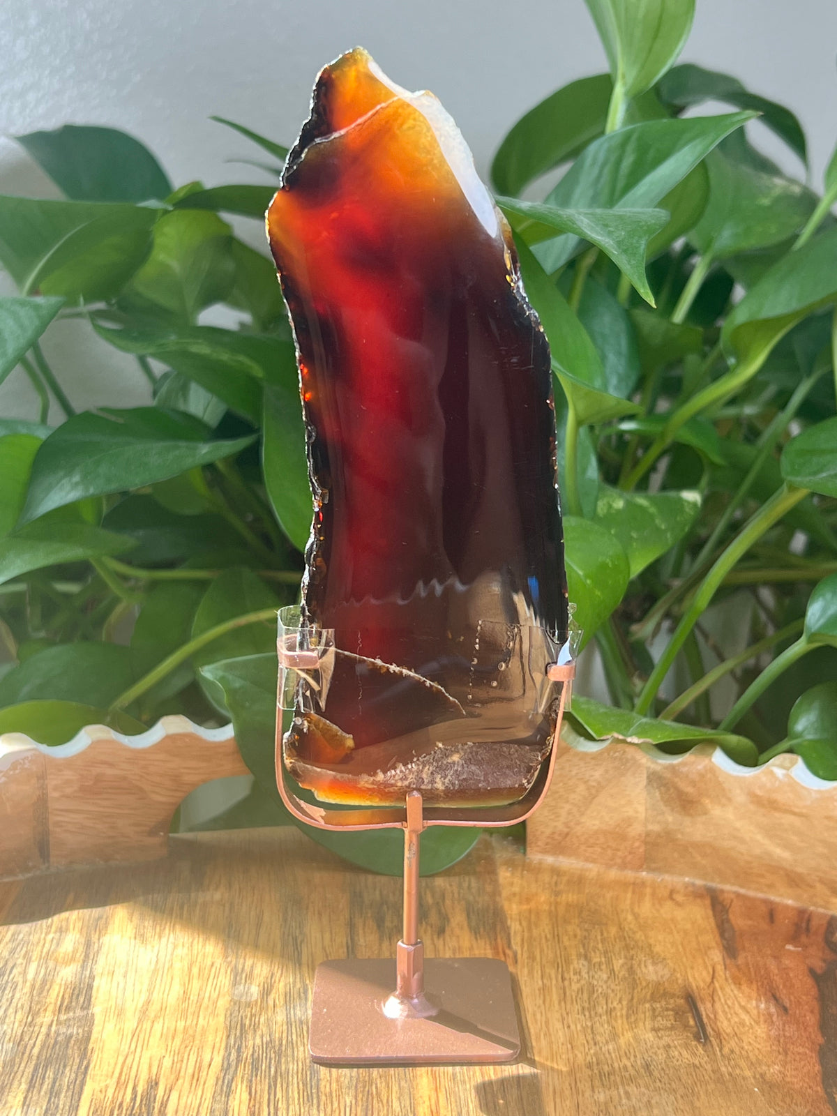 Blue Amber Slab: NC