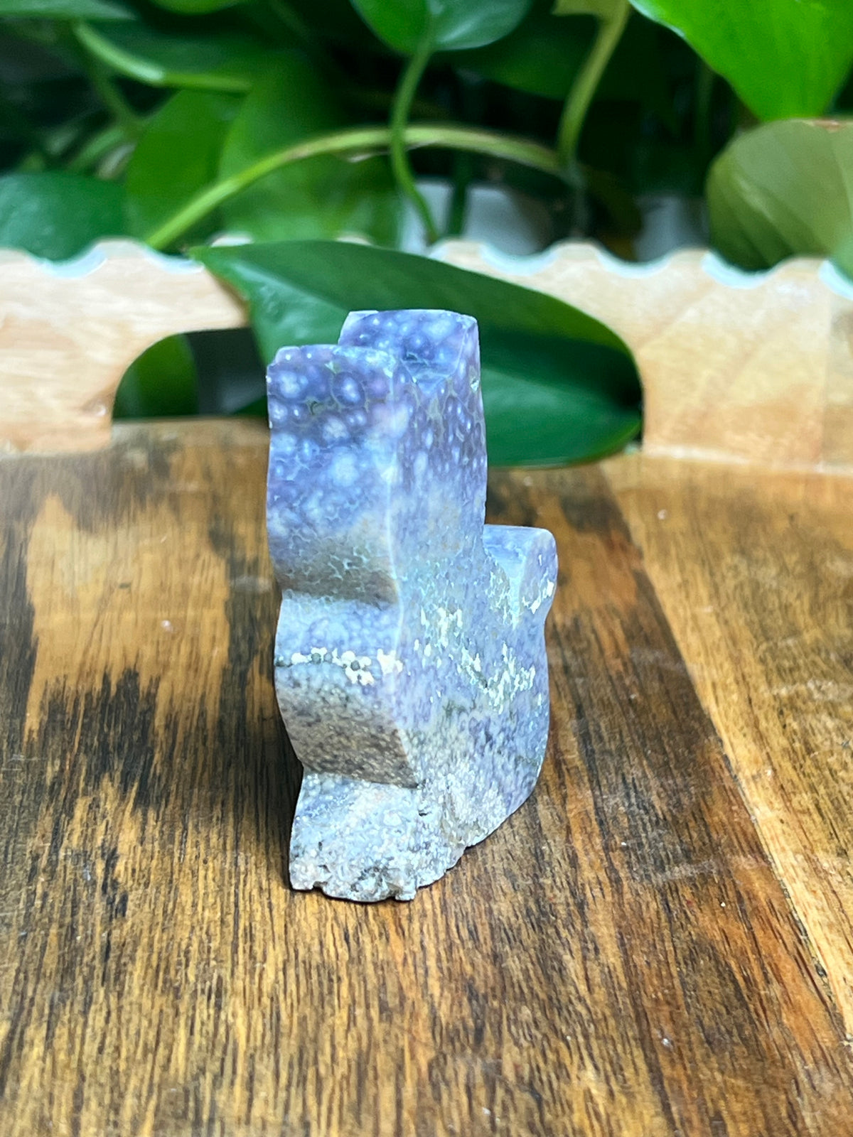 Grape Agate Mini Cat: BZ
