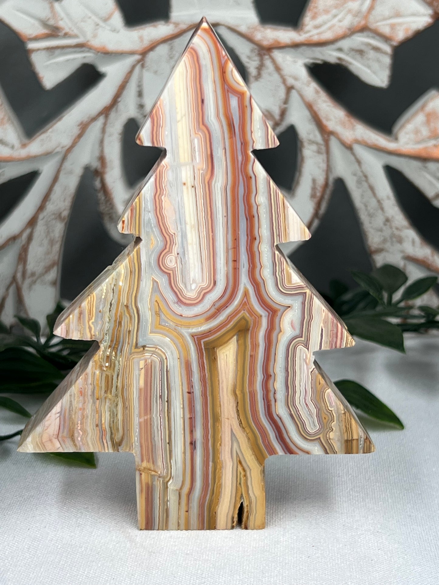 Crazy Lace Agate Tree
