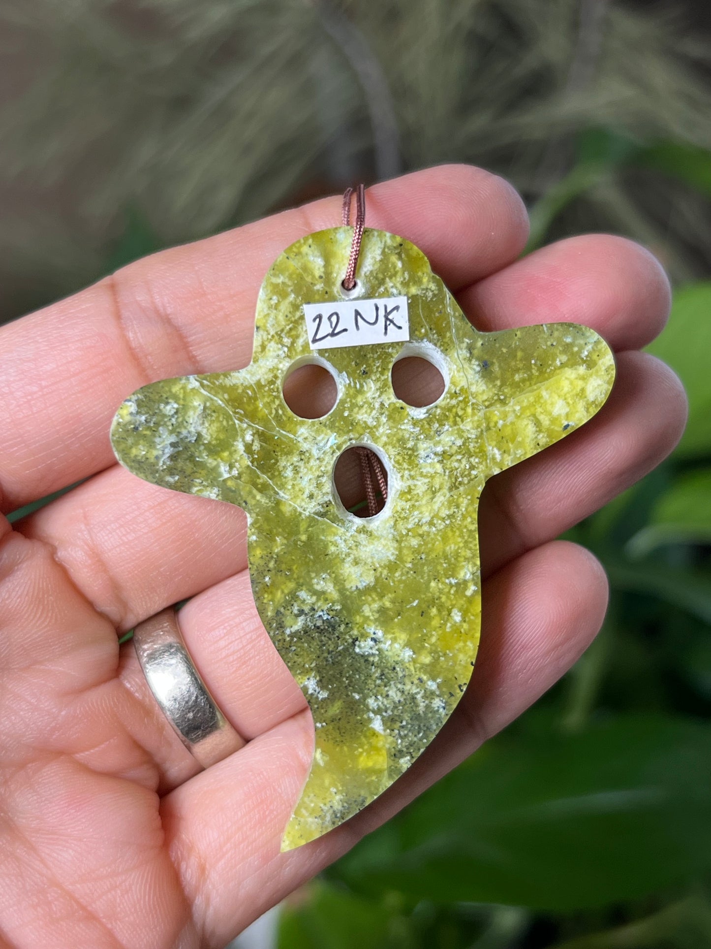 Idocrase Ghost Ornament