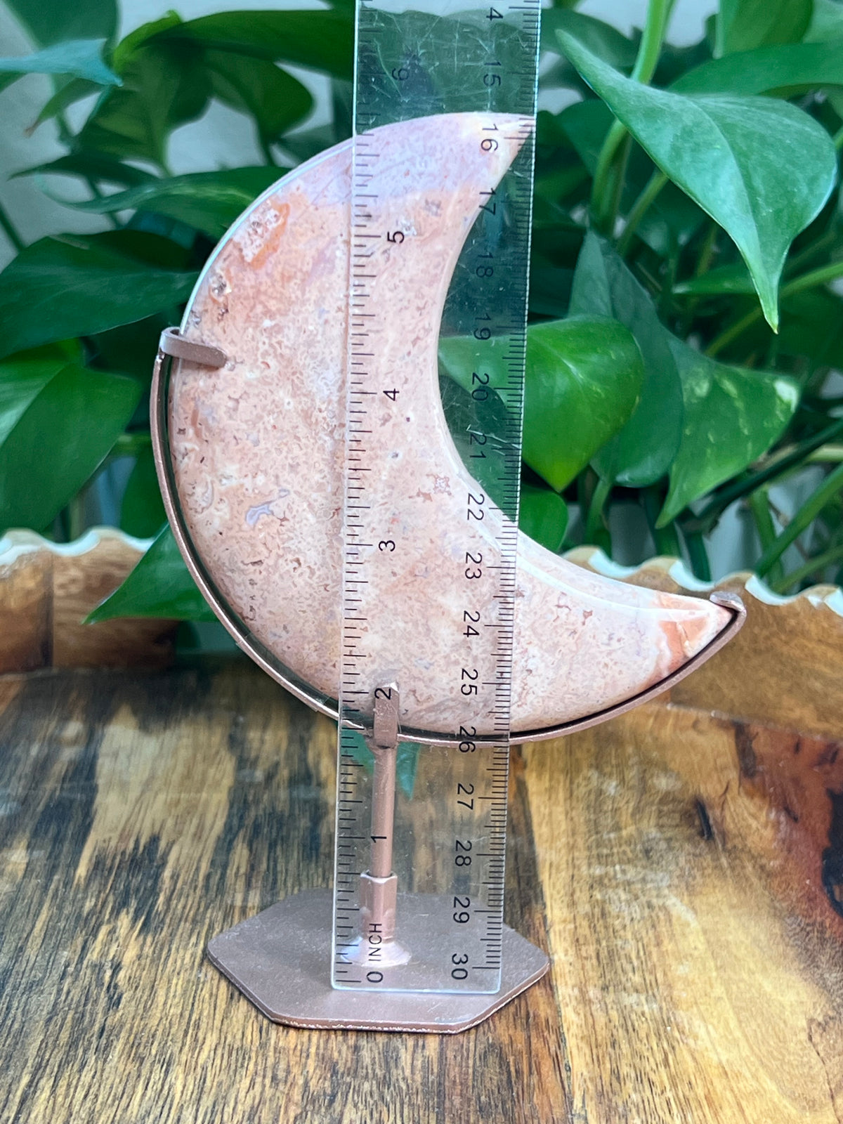 Pink Carnelian Moon: RB