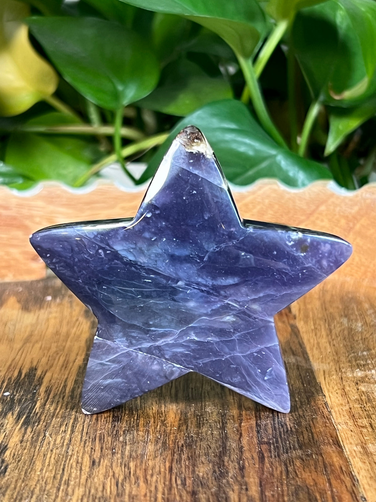 Purple Chalcedony Self Standing Stars