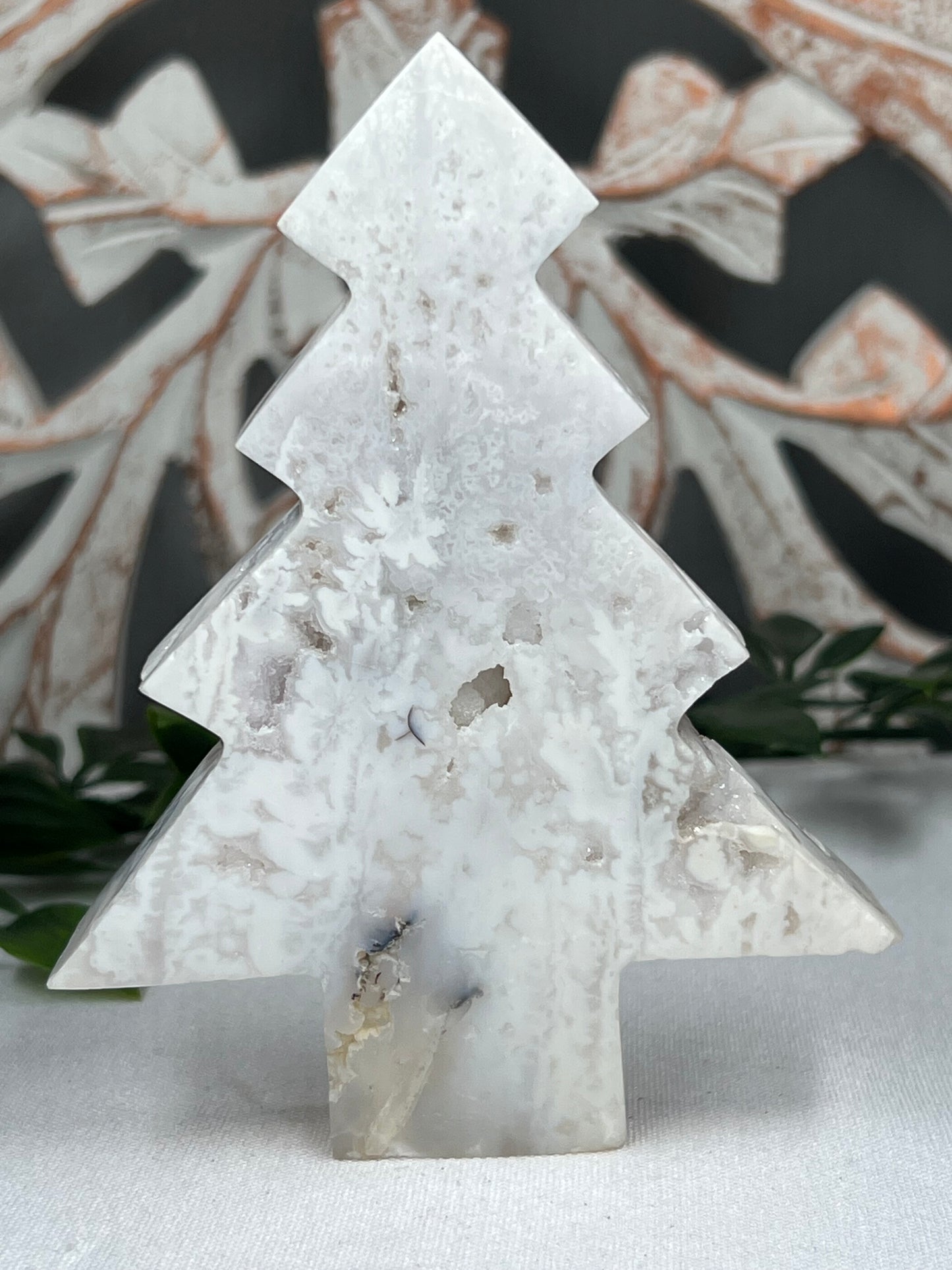 White Plume Agate Tree