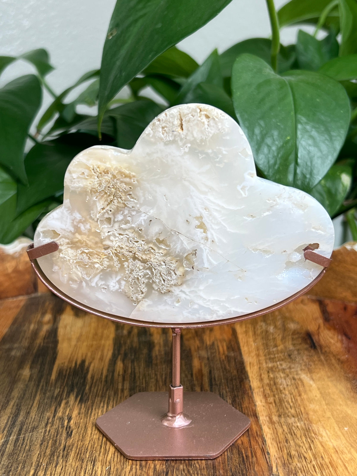 White Plume Agate Cloud: AA