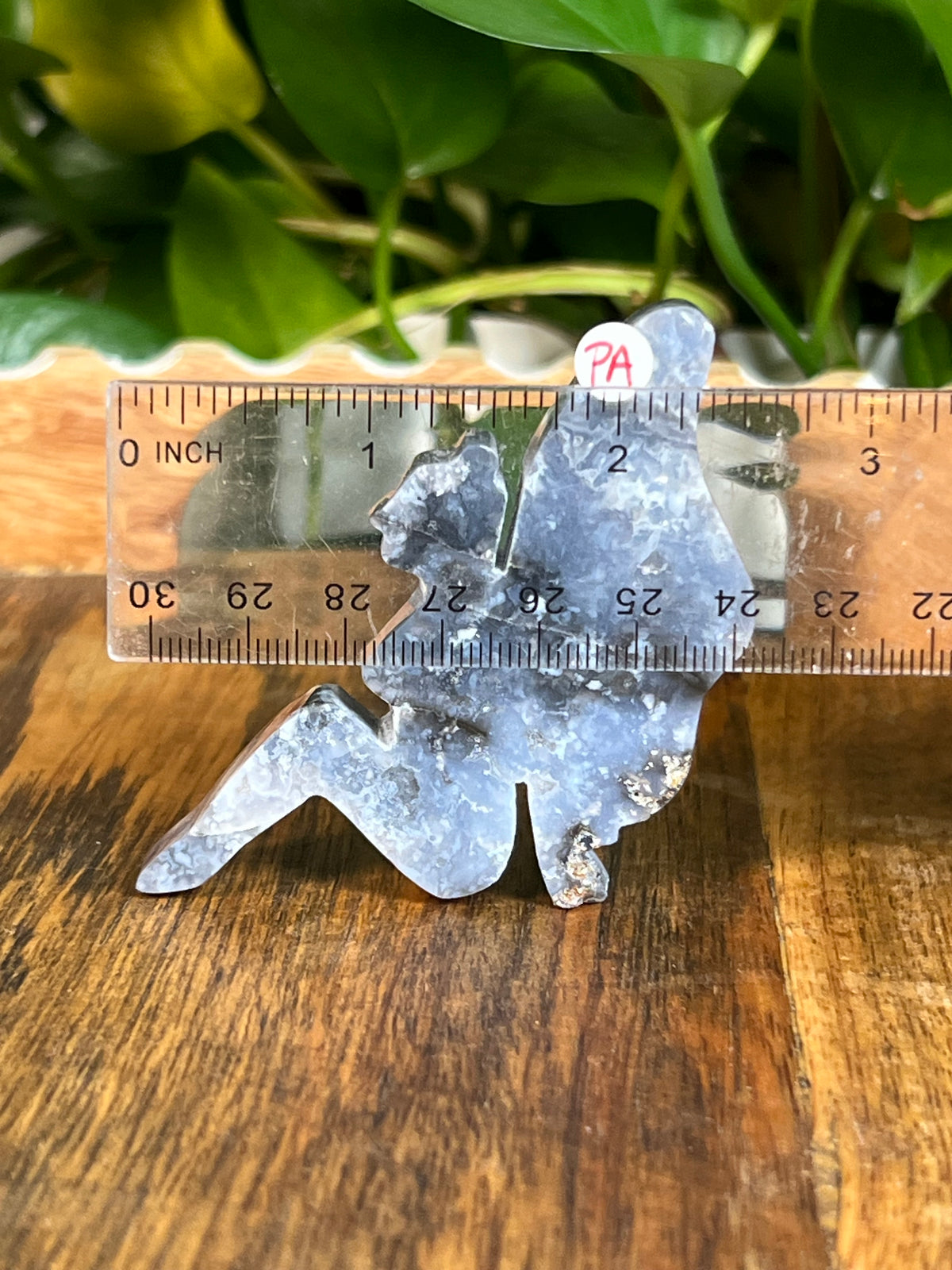 Blue Plume Agate Pixie Fairies