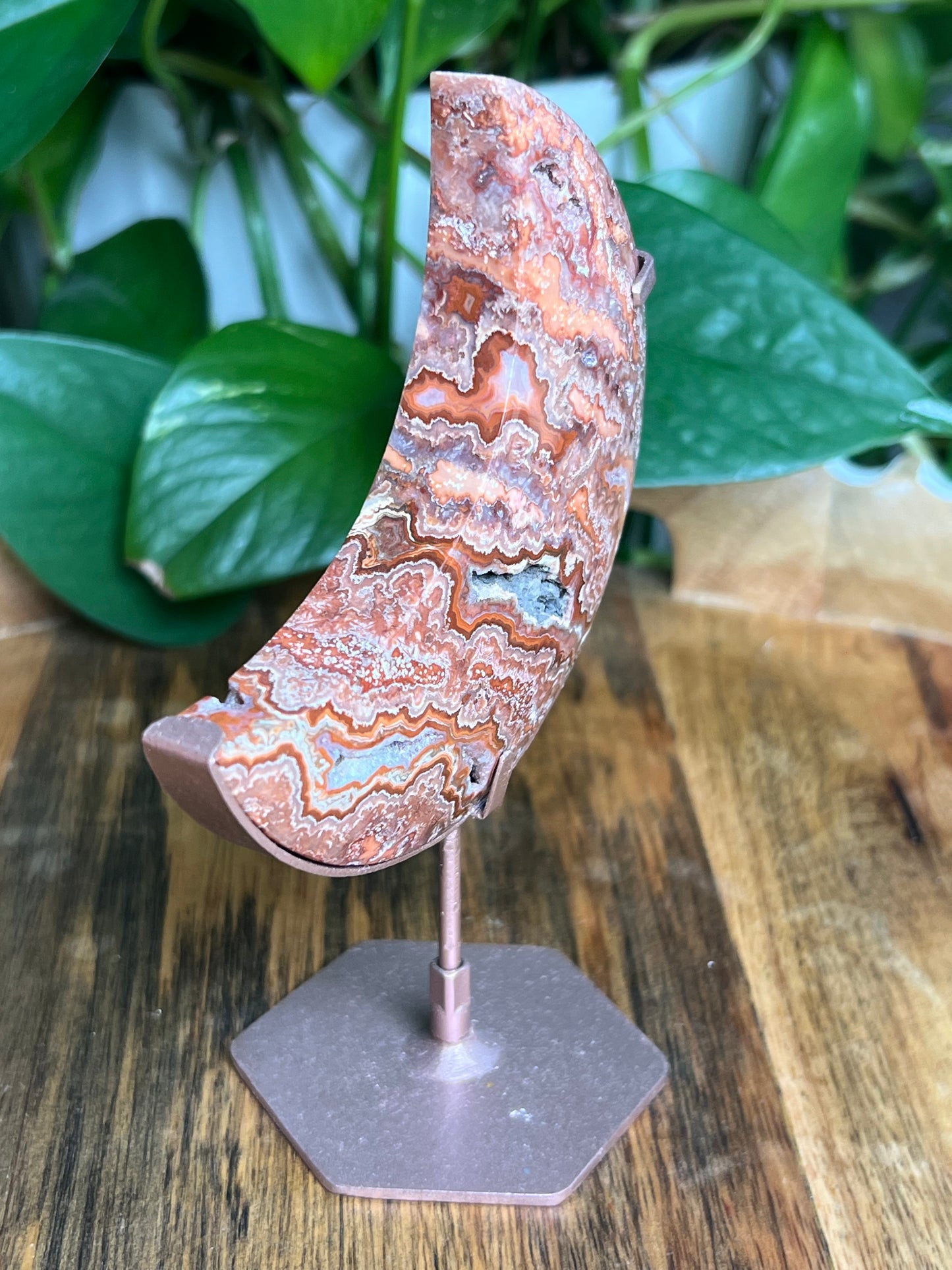 Crazy Lace Agate Moon: PF