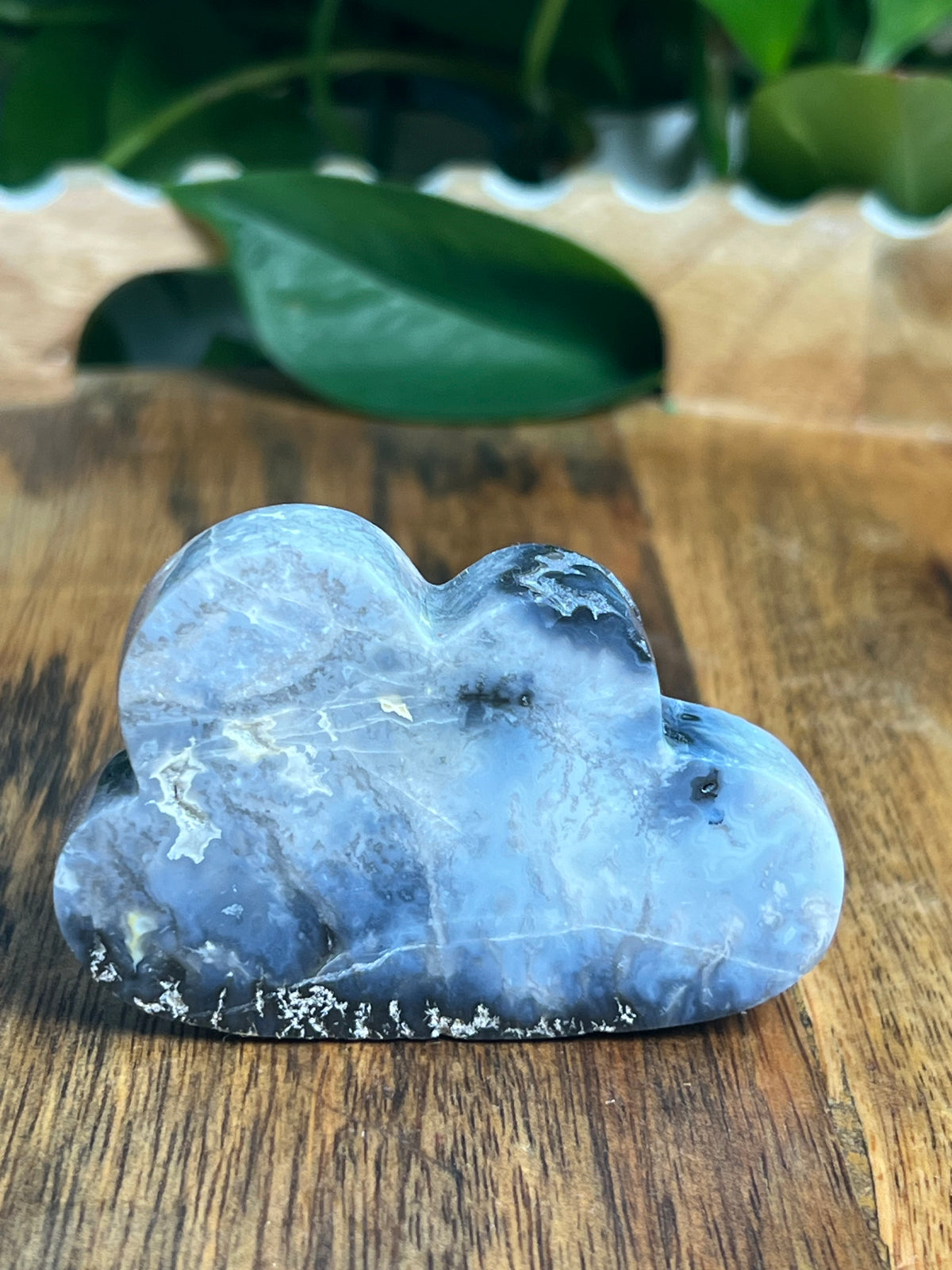 Blue Plume Agate Mini Cloud: PC
